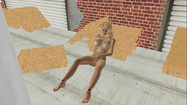 Animated 3D Porn – A very beautiful Big Breasted women masturbating using Cucumber